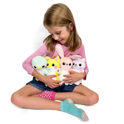 GlowBabies Glow-in-the-Dark Plush Toys with Magic Light Pen
